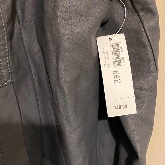 Super stylish faux Leather Jacket from Old Navy NWT! - Picture 4 of 5